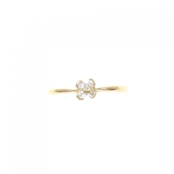 Nhẫn kim cương hoa K18YG 0.07CT - Hàng hiệu chính hãng 850921