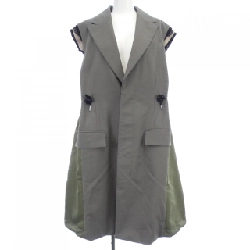 【Mã giảm giá】SACAI Áo vest dài