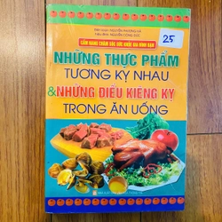 Những thực phẩm tương kỵ nhau và những điều kiêng kỵ trong ăn uống#TAKE