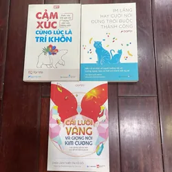 📚 COMBO OOPSY – CẢM XÚC & GIAO TIẾP 3 CUỐN | trí khôn kỹ năng sống tâm lý phát triển 