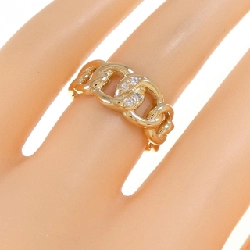 Nhẫn kim cương K18YG 670162