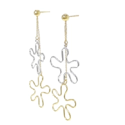 Bông tai 750YG/750WG - Hàng hiệu Authentic 870677