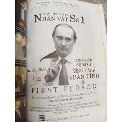 [Phiên Chợ Sách Cũ] Nhân Vật Số Một - Vladimir Putin (2002) - Nhiều Tác Giả S1911 714563