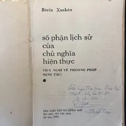 📖 Số phận lịch sử của chủ nghĩa hiện thực 625275