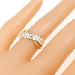 Nhẫn kim cương K18YG 0.50CT 670718