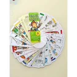 BRAIN QUEST 2 -6 Tuổi trọn bộ kèm file nghe, Bộ thẻ học thông minh của Mỹ 745688