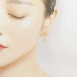 K18YG Bông tai - Hàng hiệu Authentic 877989