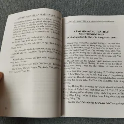 LĂNG MỘ - BIA KÝ CÁC VUA VÀ HẬU CÒN LẠI Ở LAM KINH 717923