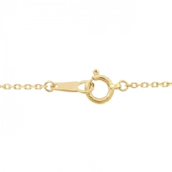 K18YG Dây chuyền kim cương hình trái tim - Hàng hiệu Chính hãng 858138