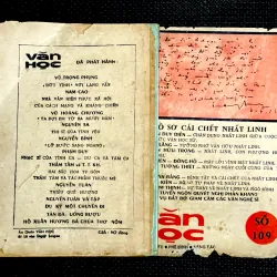 HỒ SƠ CÁI CHẾT NHẤT LINH- Tạp chí Văn Học số 109 miền Nam VN trước 1975 1013704