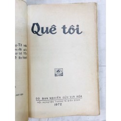 Quê tôi - ban nghiên cứu văn hoá 127829