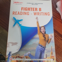 Sách Luyện IELTS - Fighter B Reading - Writing - IELTS Fighter - mới 100%