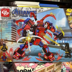 Đồ chơi lắp ráp F9014 Alliance Super Hero Spider man và Batman 270825