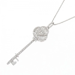 K18WG Khóa × Hoa Hồng Dây Chuyền Kim Cương 0.30CT - Hàng hiệu Chính hãng 860580