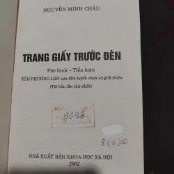 Nguyễn Minh Châu trang giấy trước đèn  1036077