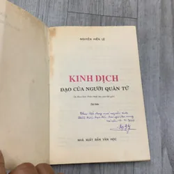 Kinh dịch đạo của người quân tử - nguyễn hiến lê. 1b2 689746