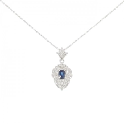 Dây chuyền Sapphire 0.72CT - Hàng hiệu Chính hãng