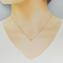 K10PG Dây chuyền kim cương hình trái tim 0.05CT - Hàng hiệu Chính hãng 858204