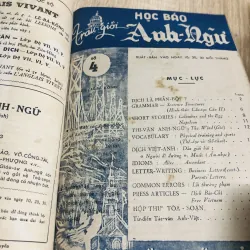 HỌC BÁO ANH NGỮ – Trau dồi Anh Ngữ (Bộ đủ 10 số, đóng bìa cứng)  931982