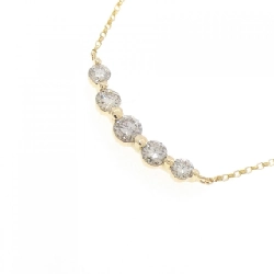 K18YG Dây chuyền kim cương 0.50CT - Hàng hiệu Chính hãng 857768