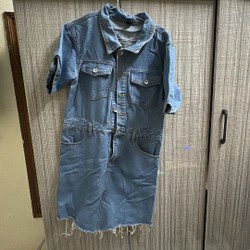 Đầm jean size L - còn mới 