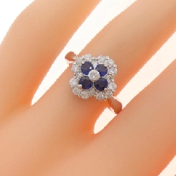 Nhẫn Sapphire Hoa PT900 0.57CT - Hàng hiệu Chính hãng 853469