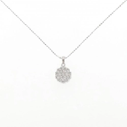 Dây chuyền kim cương K18WG 0.50CT - Hàng hiệu Chính hãng