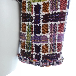 Áo khoác không cổ CHANEL 635201