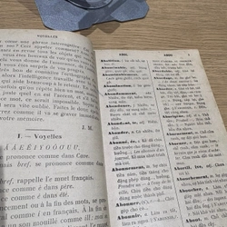 Tự điển Francaise Annamite _ Pháp Việt_ Petrus Ký 101 năm (Gáy sách xưa, hiếm còn sót lại) 547570