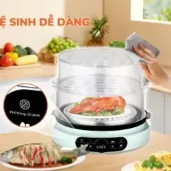Nồi hấp Unie UE680 – Dung tích 15L siêu to, hấp 3 tầng cực tiện! 🍲🔥 715795
