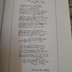 BÙI GIÁNG-Di Cảo thơ V- THƠ VỊNH HỌA. Nxb Văn Nghệ 2007 775933