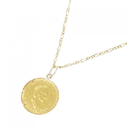 Dây chuyền đồng xu 14KTPG(khung)/585YG - Hàng hiệu Authentic 858497