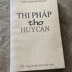 Thi phap thơ Huy Cận- Trần Khánh Thành- có chữ ký tác giả 