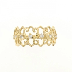 Nhẫn kim cương K18YG 0.20CT 669826