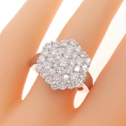 Nhẫn kim cương pavé PT900 2.01CT - Hàng hiệu Authentic 852531