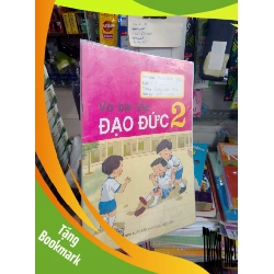 (TẶNG BOOKMARK) Vở bài tập Đạo Đức 2 2019 mới 80% dính màu có viết Giáo khoa RBK2702