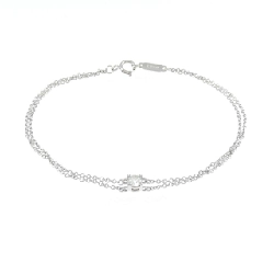Tiffany Solitaire Bracelet - Hàng hiệu Authentic 846594