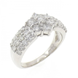 Nhẫn kim cương hoa PT900 1.00CT - Hàng hiệu Authentic