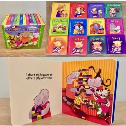 Sách - A case of good manners - 12 books bìa cứng full hộp đẹp, Sách dạy nhân cách cho trẻ 744919