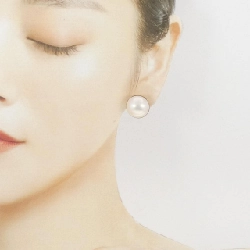 K18YG Mabe Pearl Earrings - Hàng hiệu Authentic 865961