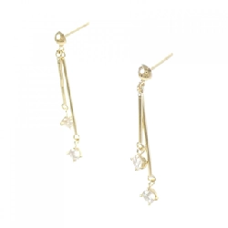 K18YG Bông tai kim cương 0.38CT - Hàng hiệu Chính hãng 866348