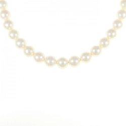 Dây chuyền ngọc trai Akoya với khóa bạc 7-7.5mm - Hàng hiệu Authentic