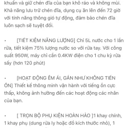 Máy rửa chén bát để bàn KOCHI C300 - Không cần lắp đặt - Rửa nước nóng & Sấy nóng diệt   797771