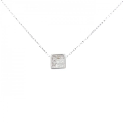 K18WG Dây chuyền kim cương 0.20CT - Hàng hiệu Chính hãng