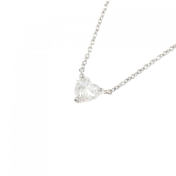 Dây chuyền kim cương PT900/PT850 0.346CT F SI2 hình trái tim - Hàng hiệu Chính hãng 873714