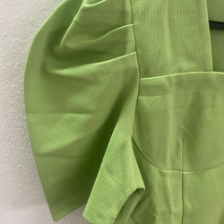 Áo kiểu nữ dáng crop top tay phồng 526130
