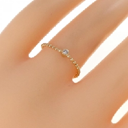 Nhẫn kim cương K18YG 666106