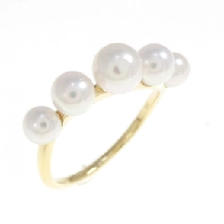 Nhẫn ngọc trai Akoya K18YG