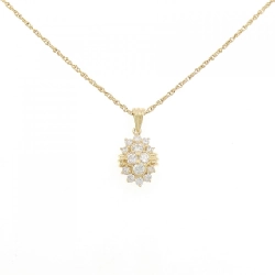 K18YG Dây chuyền kim cương 0.50CT - Hàng hiệu Chính hãng