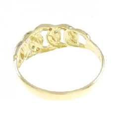 Nhẫn kim cương K18YG 0.02CT 672538